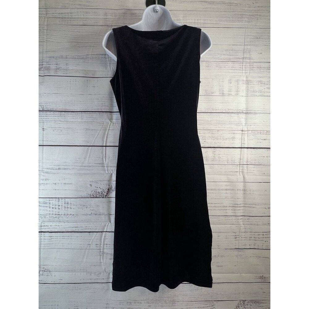 Max Studio Dress Size S Purple Sleeveless Midi Velvet Dress Whimsigoth Fairy - Picture 6 of 13